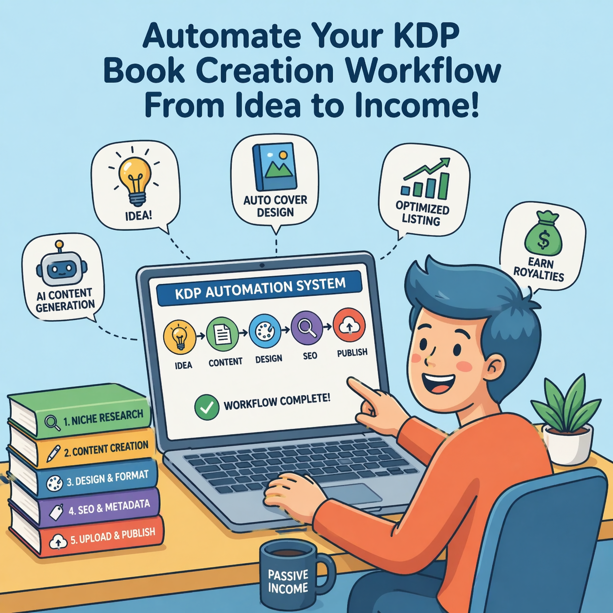 KDP automation workflow system