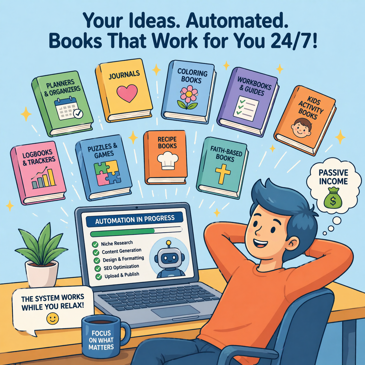 automated book publishing system