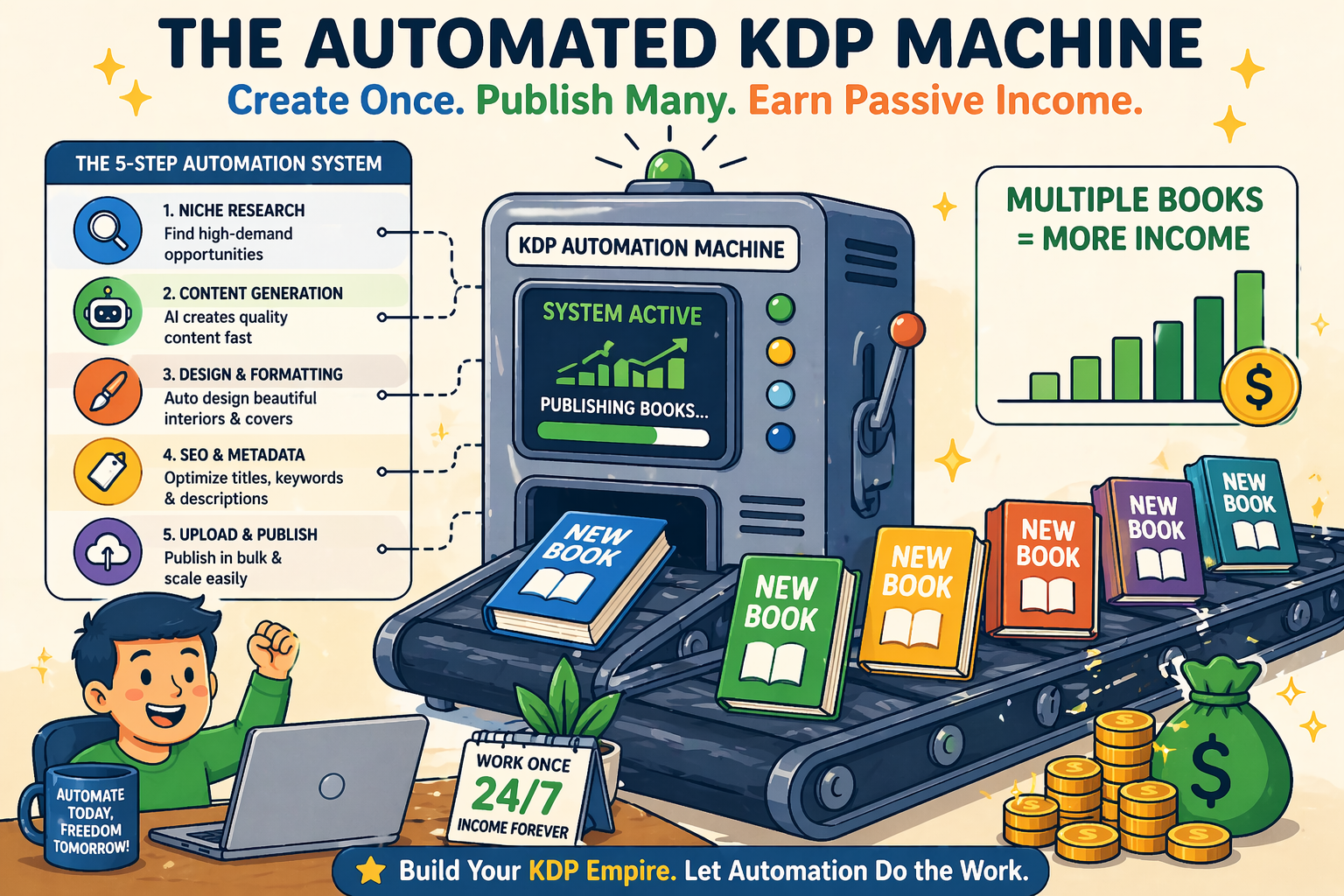 KDP automation machine